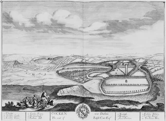 Cocken lähellä Durhamia, noin 1710