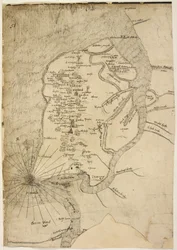 Cotton Augustus I.i f.51 Mapa de l