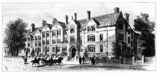Dalton Hall, Manchesterin Victoria-yliopiston opiskelijoiden asuinpaikka