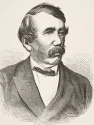 David Livingstone, William Hickman Smith Aubreyn (1858-1916) teoksesta "Englannin kansallinen ja kodin historia", julkaistu Lontoossa noin 1890