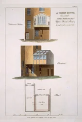 Design for A Green House, toteutettu G. Farrantille, 1806