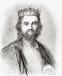 Edward II, eli Edward of Caernarfon, Vanhasta Englannista: A Pictorial Museum, julkaistu 1847