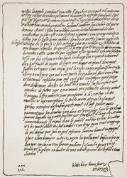 Kirje kuningatar Elisabetille, Skottien kuningattarelta Marialta, kun hän oli vankilassa, pyysi saada katolisen kaplanin, kuvitus Englannin kirkosta: Kansan historia, H.D.M. Spence-Jo