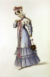 Iltapuku, muotilautanen Ackermann