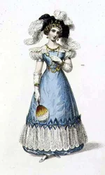 Iltapuku, muotilautanen Ackermann