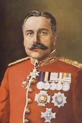 Kenttämarsalkka Haig (väri litho)