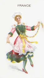 Ranska, tupakkakortti, 1915