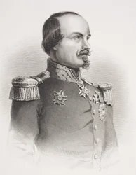 Francois Certain Canrobert, teoksesta "Historiallisten muotokuvien galleria", julkaistu noin vuonna 1880.