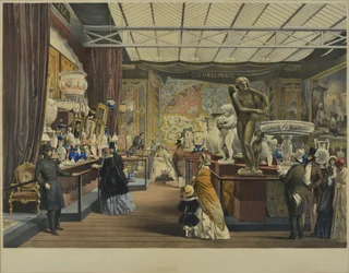 Teoksesta "Dickinsonin kattavat kuvat suuresta näyttelystä 1851", julkaistu 1854 Ranska, 1854