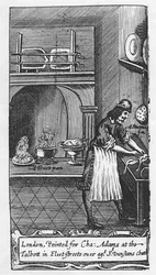 La Varennen ranskalaisen kokin etukappale, 1653