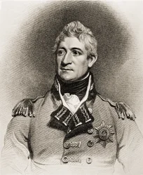 Kenraali Sir Thomas Picton (1758-1815) (litho)