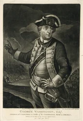 George Washington, Esqr., kenraali ja mantereen armeijan komentaja Amerikassa