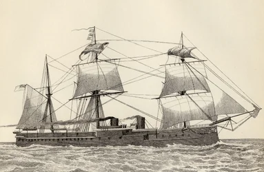 HMS Alexandra, The National Encyclopaediasta, julkaisija William Mackenzie, Lontoo, 1800-luvun loppu