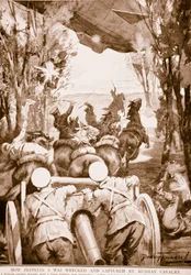 Kuinka Zeppelin 5 haaksirikkoutui ja vangittiin Venäjän ratsuväen toimesta, 1914-19