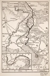 Italian eteneminen, elokuu 1917
