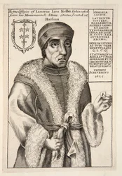 Laurenz Jans Koster, pub. 1683 kaiverrus.
