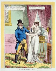 Majoitus vuokralle, pub. 1814 (käsinvärinen kaiverrus)