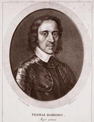 Kenraalimajuri Thomas Harrison, N.H. Jacobin nimi, de Langlumen kaiverrus