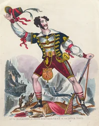 W. Harrison Jose Speckbacherina rakkaustestissä, n. 1840