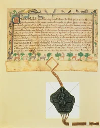 Ms.46-1980 Free Warren Charter, Edward I myönsi pelioikeudet Roger de Pilkingtonille