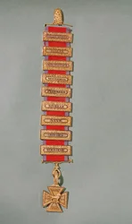Peninsularin kultaristi, n. 1813 (kulta)
