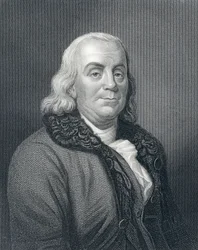 Benjamin Franklinin muotokuva, n. 1833