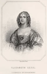Muotokuva Elizabeth Cecilistä, Devonshiren kreivitärestä, 1835