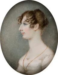 Muotokuva Lucysta, arvoisa rouva Whitmoresta, myöhemmin Lady Lucy Whitmoresta (1792-1840), n. 1810-40 (öljy kankaalle)