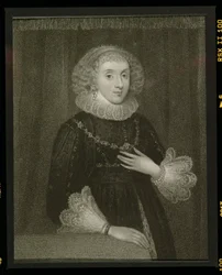 Pembroken kreivitär Mary Herbertin (1561-1621) muotokuva teoksesta "Lodge
