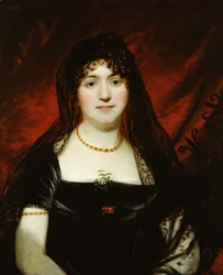 Mary Sarah Oliverin muotokuva (öljy kankaalle)