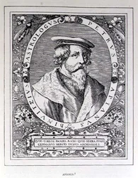 Petrus Apianuksen (1501-52) muotokuva Amerikan narratiivisesta ja kriittisestä historiasta, toimittanut Justin Winsor, Lontoo, 1886