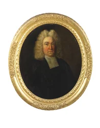Pastori Joseph Cooksonin muotokuva, 1700-luvun alku (öljy kankaalle)