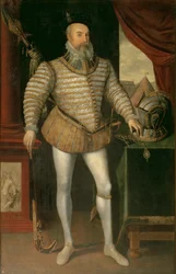 Robert Dudleyn, Leicesterin jaarlin (n. 1532-1588), 1585 muotokuva