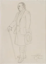 Roderick Gradidgen muotokuva, n. 1987