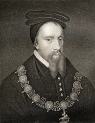 Thomas Stanleyn (1435-1504) muotokuva, Derbyn 1. Earl, Lodges British Portraits, 1823
