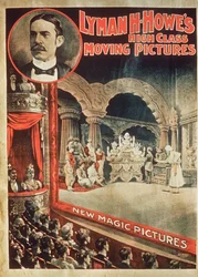 Mainosjuliste Lyman H. Howes High Class Moving Pictures