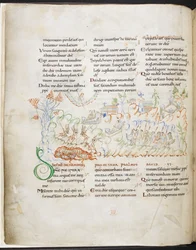 Psalmi 6 Harley Psalterista, Harley MS 603 f.3v