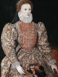 Kuningatar Elisabet I, n. 1575 (öljy paneelille)