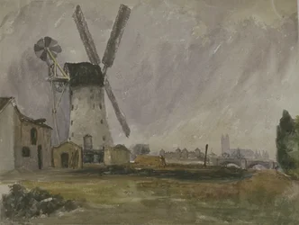 Randallin tehdas, Battersea, Nine Elms (kynä paperille)