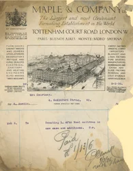 Kuitti yritykselle Maple & Company Ltd