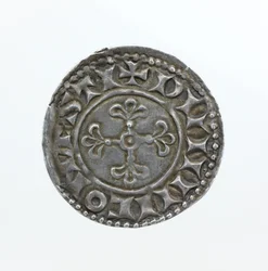 Pennyn kääntöpuoli, William I:n hallituskaudelta (hopea)