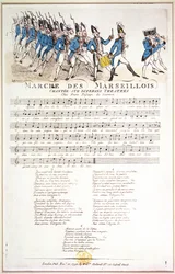 Arkki "La Marseillaise", säveltäjä Rouget de l