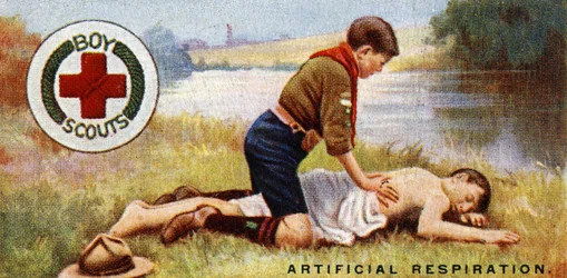 Partiolainen ensiapumerkki, 1929