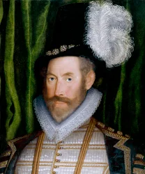 Sir Jerome Bowes (öljy kankaalle) (yksityiskohta 369467)