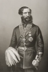 Sir John Eardley Wilmot Inglis (1814-62) (litho)