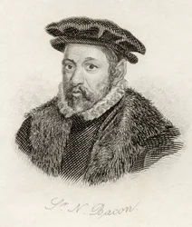 Sir Nicholas Bacon, Crabbin historiallisesta sanakirjasta (Crabb