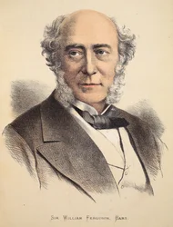 Sir William Ferguson, Bart, kuvitus J. Ewing Richien David Livingstonen elämän ja löytöjen kuvapainoksesta, pub. kirjoittanut A. Fullarton & Co., 1876