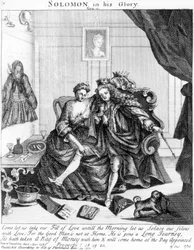Solomon kirkkaudessaan, noin 1738
