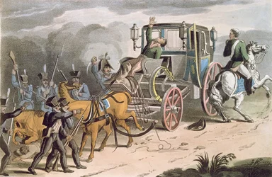 Bonapartes-vaunun vangitseminen Waterloossa, 18. kesäkuuta 1815, 1816