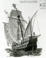 Caravel "Santa Maria" (kaiverrus)